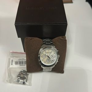 Michael Kors silver watch